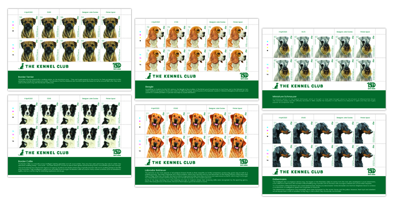 Sheets of 10